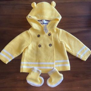 Baby Gap coat and booties